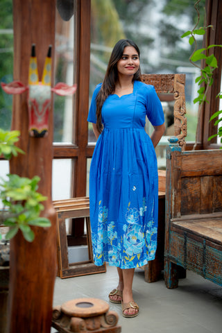 SHORELINE SMOCK | MATERNITY MAXI ANKLE LENGTH