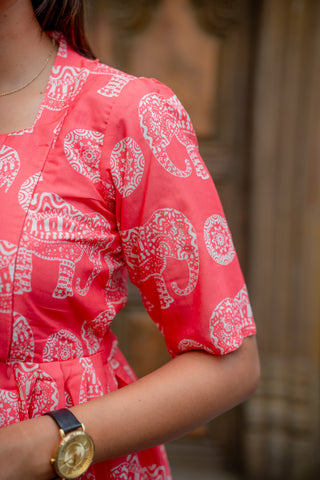 DOTTED ELEPHANT | MATERNITY MAXI ANKLE LENGTH