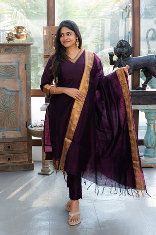 ABARNA  | MATERNITY KURTI SET
