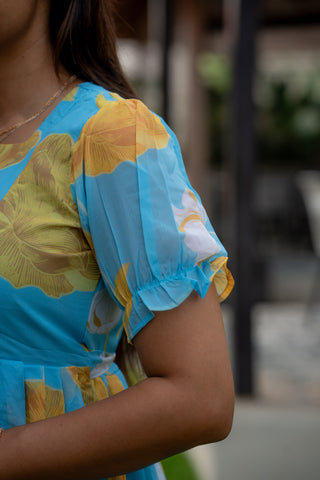 OCEAN BREEZE | MATERNITY GEORGETTE MAXI ANKLE LENGTH