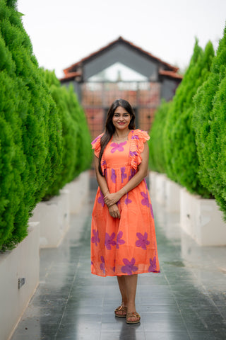 ZARIA SOL | MATERNITY GEORGETTE MAXI ANKLE LENGTH