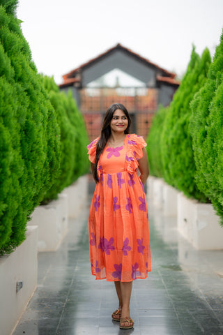 ZARIA SOL | MATERNITY GEORGETTE MAXI ANKLE LENGTH