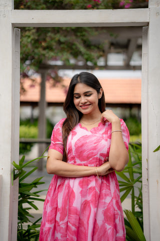 ROSARIA | MATERNITY GEORGETTE MAXI ANKLE LENGTH
