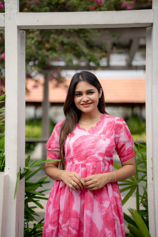 ROSARIA | MATERNITY GEORGETTE MAXI ANKLE LENGTH
