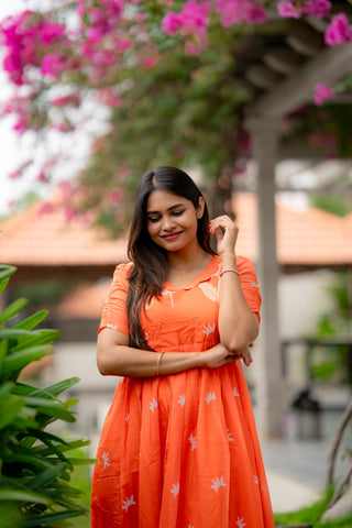 CRIMSON LILY | MATERNITY GEORGETTE MAXI FULL LENGTH