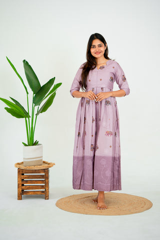 PRECIOUS ELEPHANT | MATERNITY MAXI FULL LENGTH