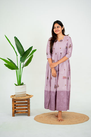PRECIOUS ELEPHANT | MATERNITY MAXI FULL LENGTH