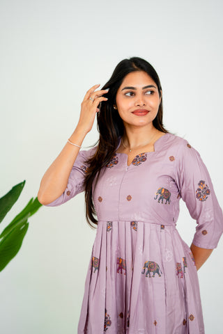 PRECIOUS ELEPHANT | MATERNITY MAXI FULL LENGTH