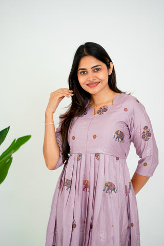 PRECIOUS ELEPHANT | MATERNITY MAXI FULL LENGTH