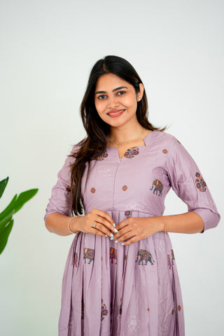 PRECIOUS ELEPHANT | MATERNITY MAXI FULL LENGTH
