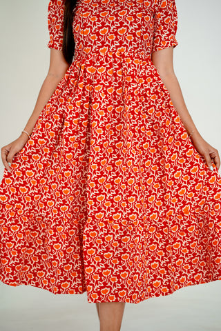 BERRY BLOOM | MATERNITY MAXI ANKLE LENGTH