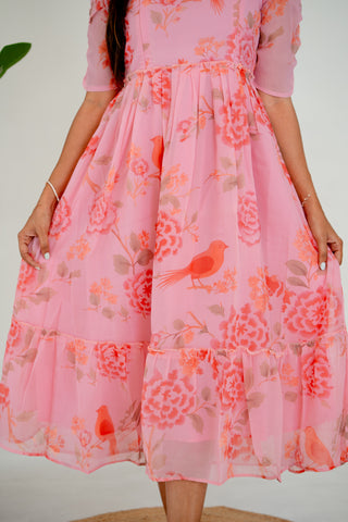 SPARROW | MATERNITY GEORGETTE MAXI ANKLE LENGTH
