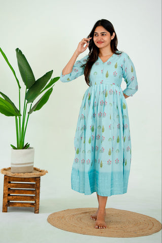 BHUTTA SCALLOP | MATERNITY MAXI ANKLE LENGTH