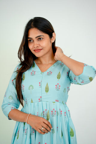 BHUTTA SCALLOP | MATERNITY MAXI ANKLE LENGTH