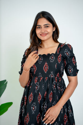 BLACK PARSLEY | MATERNITY MAXI ANKLE LENGTH