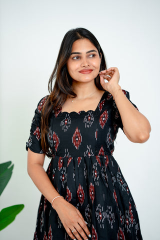BLACK PARSLEY | MATERNITY MAXI ANKLE LENGTH
