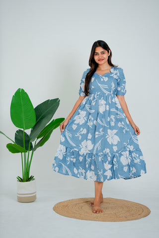 BLOOMY DAHILA | MATERNITY MAXI ANKLE LENGTH