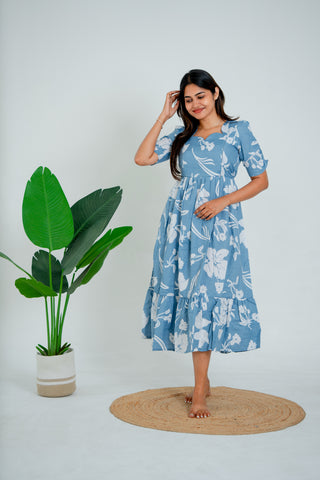 BLOOMY DAHILA | MATERNITY MAXI ANKLE LENGTH