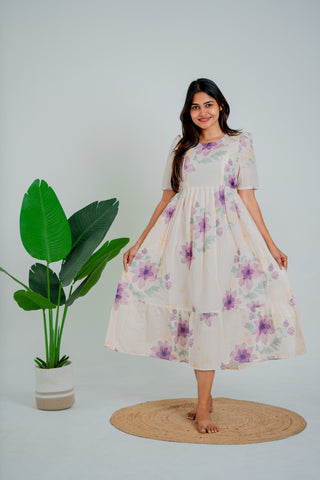 MISTY GARDENIA | MATERNITY MAXI ANKLE LENGTH