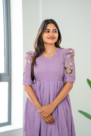 ELEGANT PEACOCK | MATERNITY MAXI FULL LENGTH
