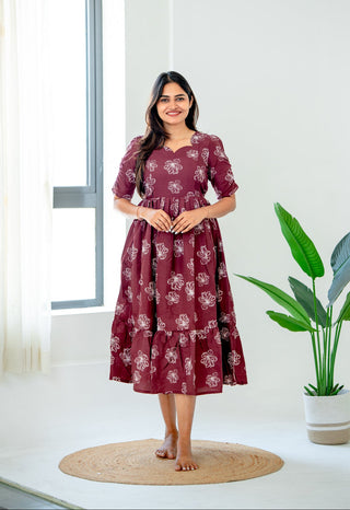 WILD AZALEA | MATERNITY MAXI ANKLE LENGTH