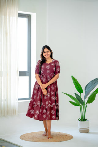 WILD AZALEA | MATERNITY MAXI ANKLE LENGTH