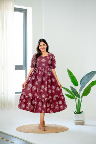 WILD AZALEA | MATERNITY MAXI ANKLE LENGTH