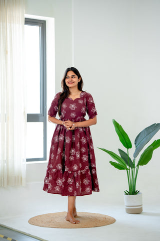 WILD AZALEA | MATERNITY MAXI ANKLE LENGTH