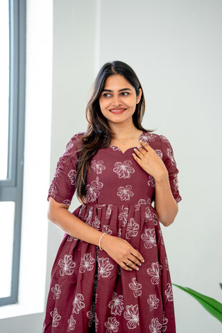 WILD AZALEA | MATERNITY MAXI ANKLE LENGTH