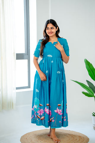 LOTUS CHARM | MATERNITY MAXI FULL LENGTH