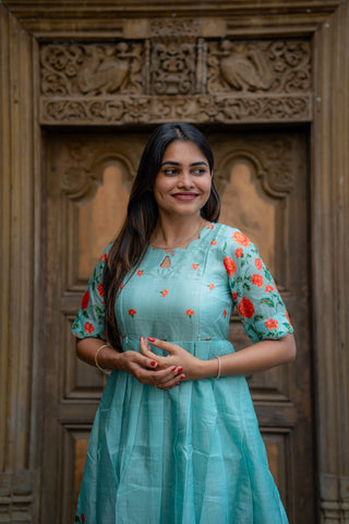 JAIPUR BLOOM | MATERNITY MAXI ANKLE  LENGTH