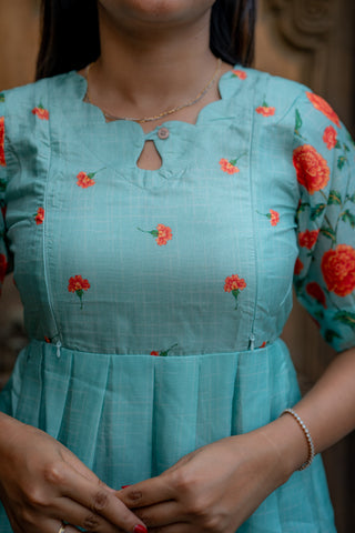 JAIPUR BLOOM | MATERNITY MAXI ANKLE  LENGTH