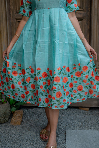 JAIPUR BLOOM | MATERNITY MAXI ANKLE  LENGTH