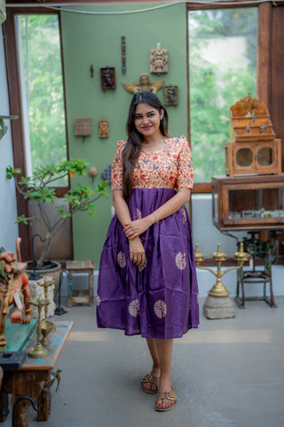 ROYAL PLUM | MATERNITY MAXI ANKLE  LENGTH