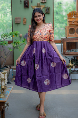 ROYAL PLUM | MATERNITY MAXI ANKLE  LENGTH