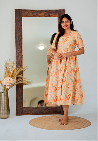 SUMMER VINYL | MATERNITY MAXI ANKLE LENGTH