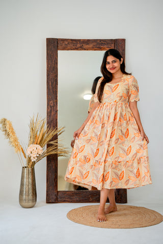SUMMER VINYL | MATERNITY MAXI ANKLE LENGTH