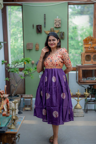 ROYAL PLUM | MATERNITY MAXI ANKLE  LENGTH