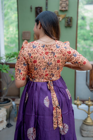 ROYAL PLUM | MATERNITY MAXI ANKLE  LENGTH