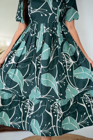 EMERALD GARDEN | MATERNITY MAXI ANKLE LENGTH