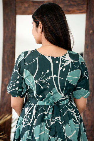 EMERALD GARDEN | MATERNITY MAXI ANKLE LENGTH