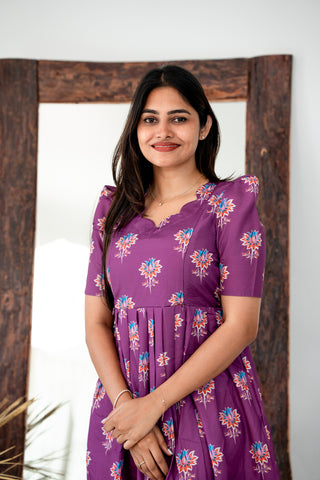 ROYAL MULBERRY | MATERNITY MAXI ANKLE LENGTH