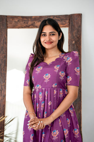 ROYAL MULBERRY | MATERNITY MAXI ANKLE LENGTH