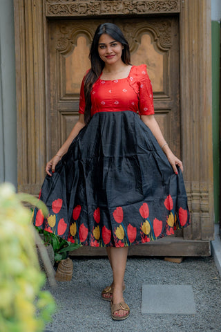 SCARLET NOIR | MATERNITY MAXI ANKLE LENGTH