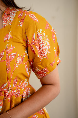 MUSTARD GLOW | MATERNITY MAXI ANKLE LENGTH