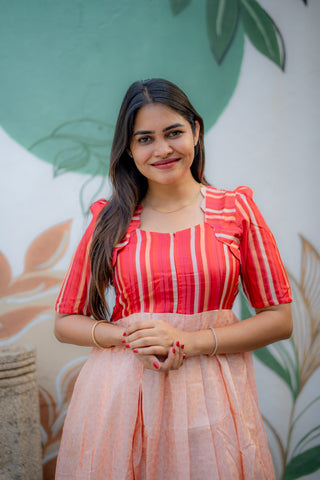 MADHURI STRIPE | MATERNITY MAXI ANKLE LENGTH