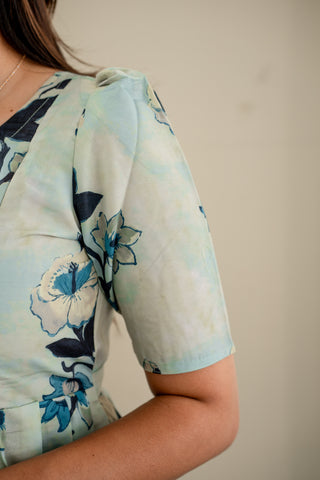 HERITAGE HIBISCUS | MATERNITY MAXI ANKLE LENGTH