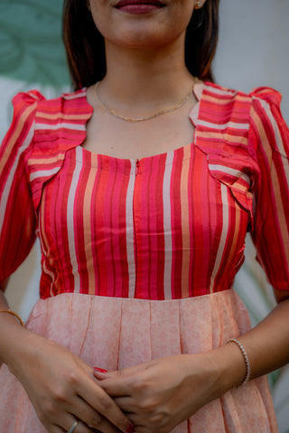 MADHURI STRIPE | MATERNITY MAXI ANKLE LENGTH