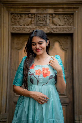 COLOURFUL DAISY | MATERNITY MAXI ANKLE LENGTH