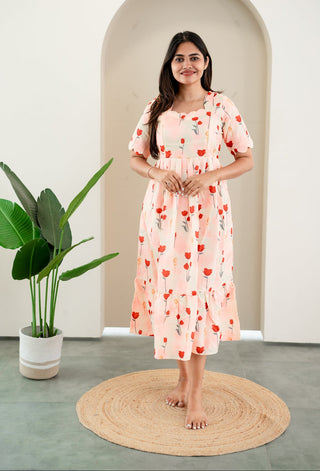 LOVE ROSE | MATERNITY MAXI ANKLE LENGTH